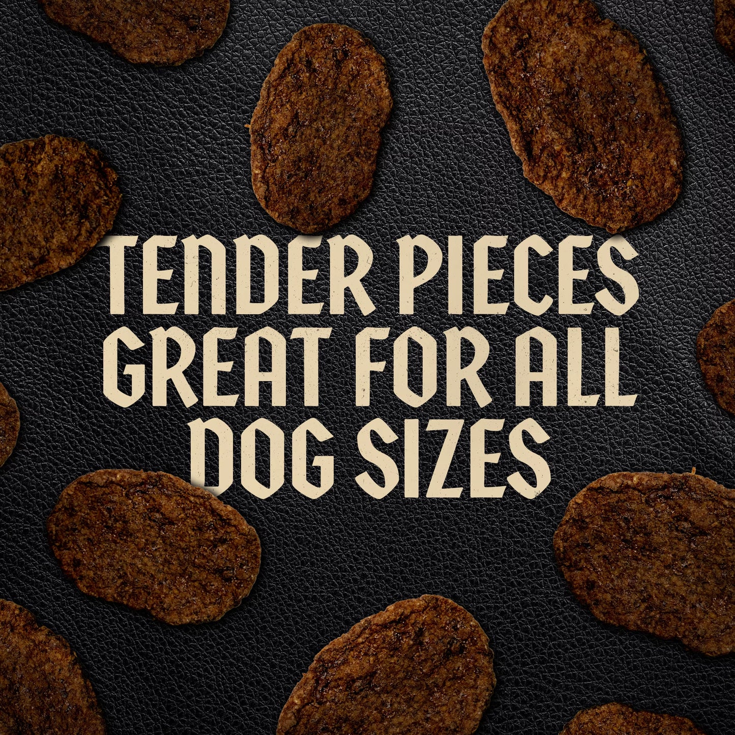 Dog Treats, Tender Meat Cuts Made W Beef, 3 Ingredients, Human Grade, 12 Ounce Pack, for All Size Dogs