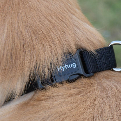 Small Dog Collar Quick-Release Black| Heavy-Duty Nylon Puppy Collar, Adjustable & Durable Pet Supplies for Boy & Girl Dogs (Small, Black)