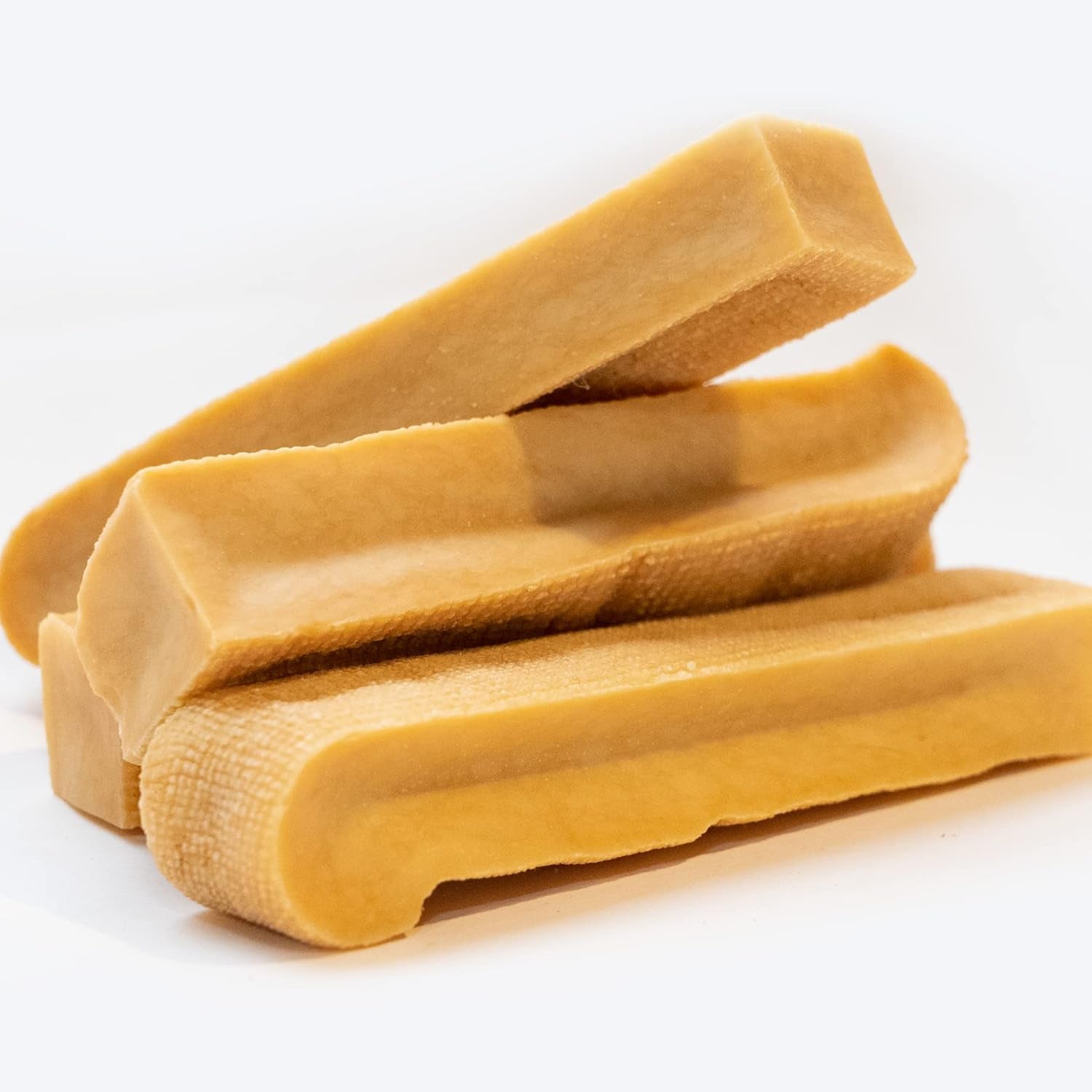 Ecokind Yak Cheese Himalayan Dog Chews, Yak Chews for Large Dogs, Long Lasting Bone for Aggressive Chewers, 3 Ingredients, Natural High Protein Treats, No Additives, Lactose Free, Large - 4 Chews