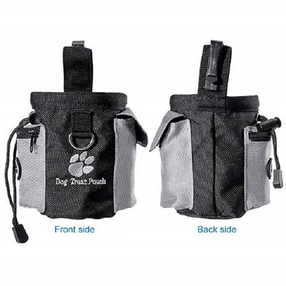 Dog Outdoor Training Bag Dog Fanny Pack Therapy Bag Multi-Functional Pet Bag Pet Treats Bag Train Snack Reward Waist Bag Pet Bag
