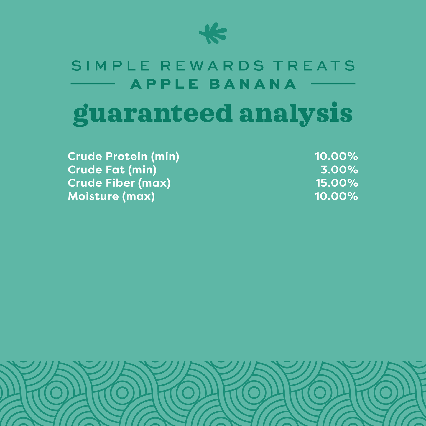 (3 Pack)  Simple Rewards Apple Banana Treats 3Oz.
