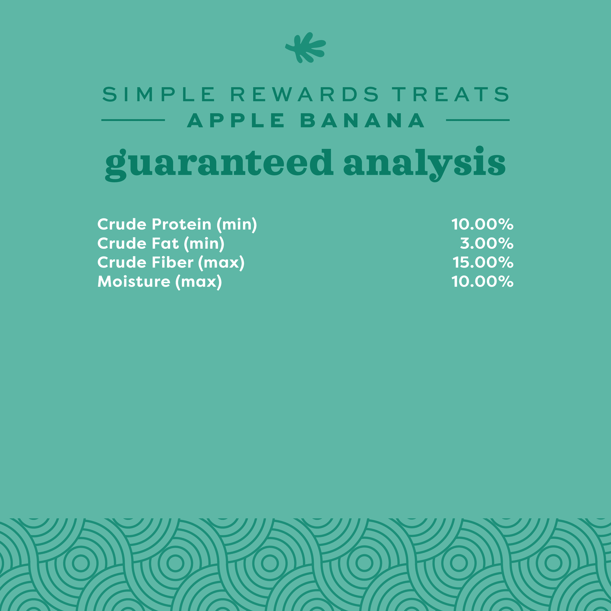 (3 Pack)  Simple Rewards Apple Banana Treats 3Oz.