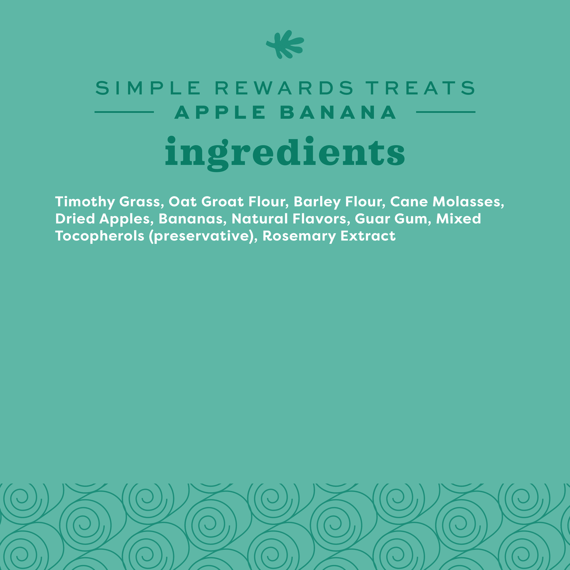 (3 Pack)  Simple Rewards Apple Banana Treats 3Oz.