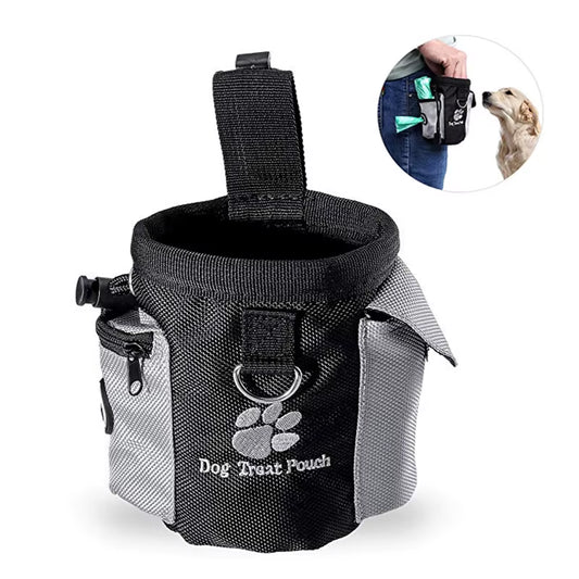 Dog Outdoor Training Bag Dog Fanny Pack Therapy Bag Multi-Functional Pet Bag Pet Treats Bag Train Snack Reward Waist Bag Pet Bag