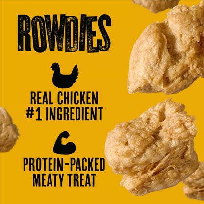Rowdies Chicken Flavor Dog Treats - 6Oz